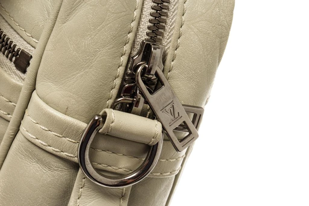 Louis Vuitton White Monogram Defile Leather Irvington Shoulder Bag 商品
