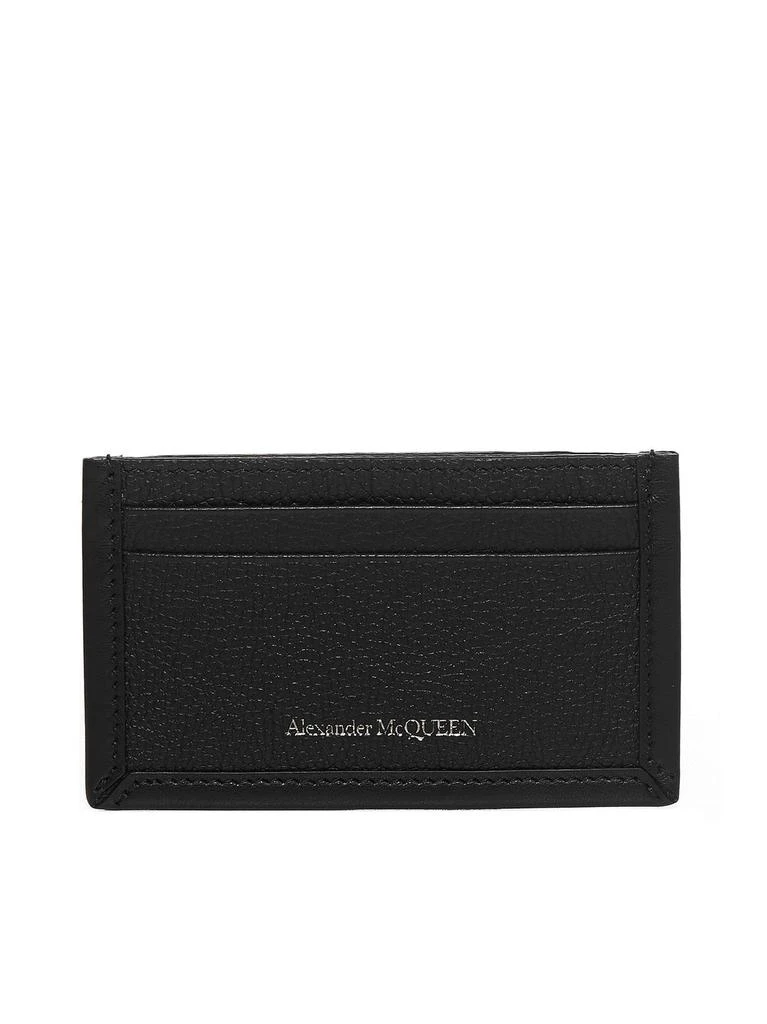 商品Alexander McQueen|Alexander McQueen Logo Embossed Cardholder,价格¥459,第1张图片
