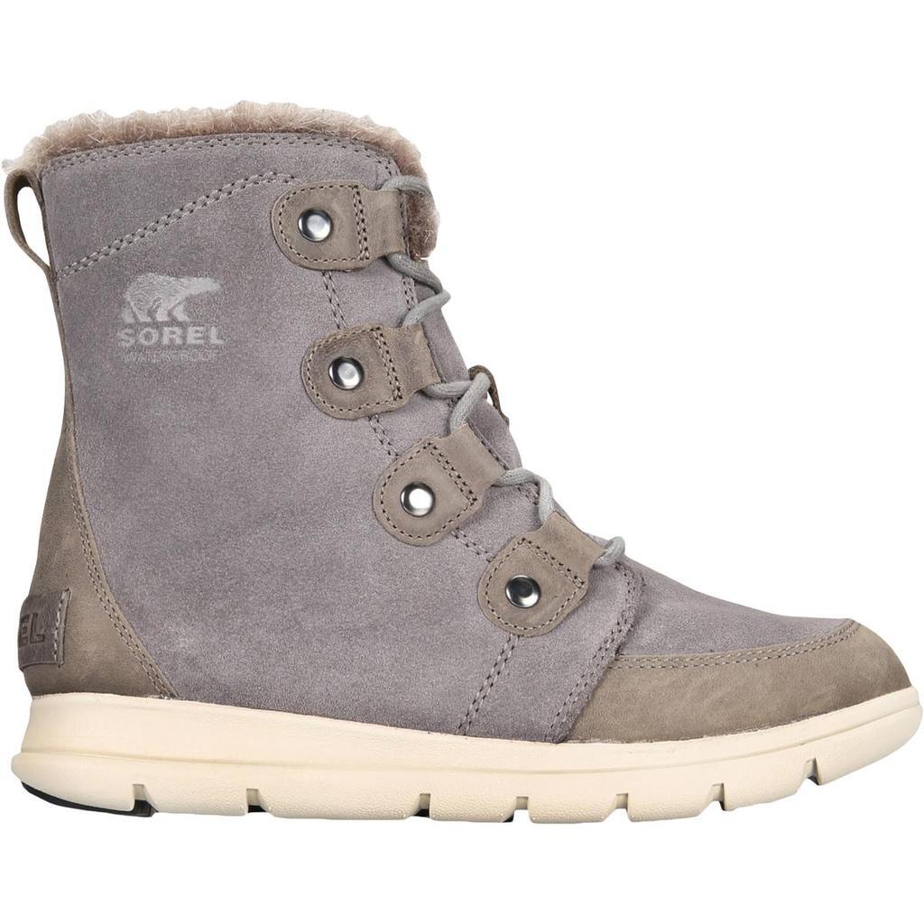 商品SOREL|Sorel Womens Explorer Joan Suede Faux Fur Winter Boots,价格¥838,第5张图片详细描述