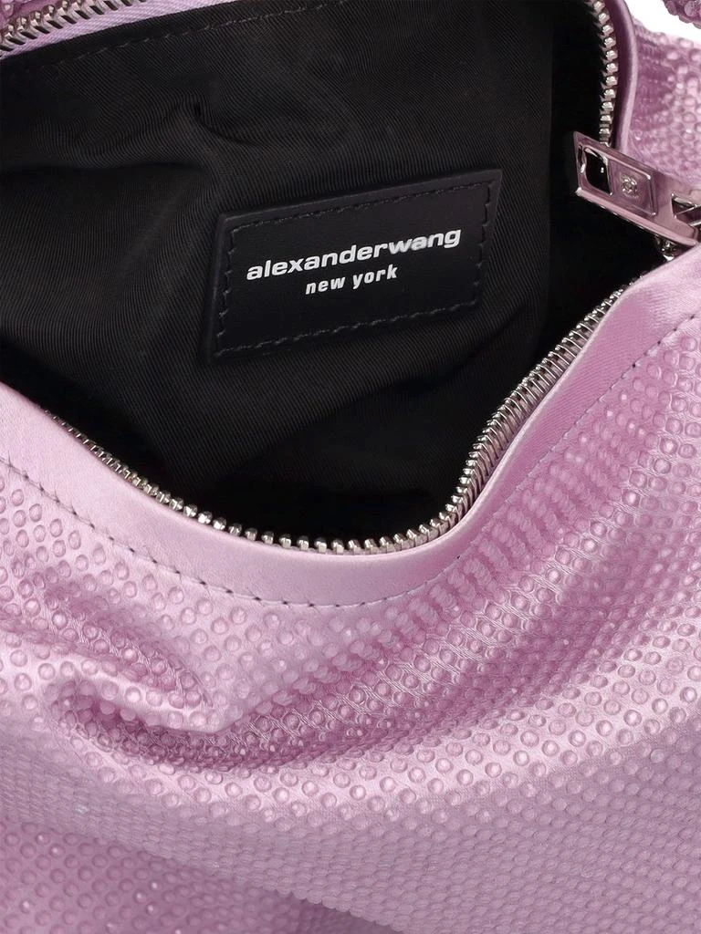 商品Alexander Wang|Mini Scrunchie Crystals Top Handle Bag,价格¥2652,第5张图�片详细描述