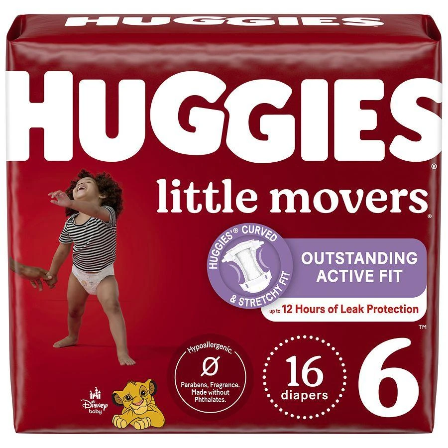 商品Huggies|Baby Diapers Size 6 (35+ lbs),价格¥79,第1张图片详细描述