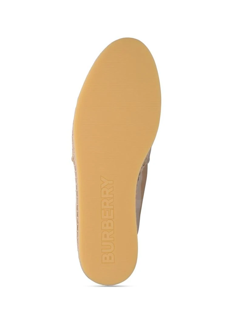 商品Burberry|Alport Check Canvas Espadrilles,价格¥4234,第5张图片详细描述