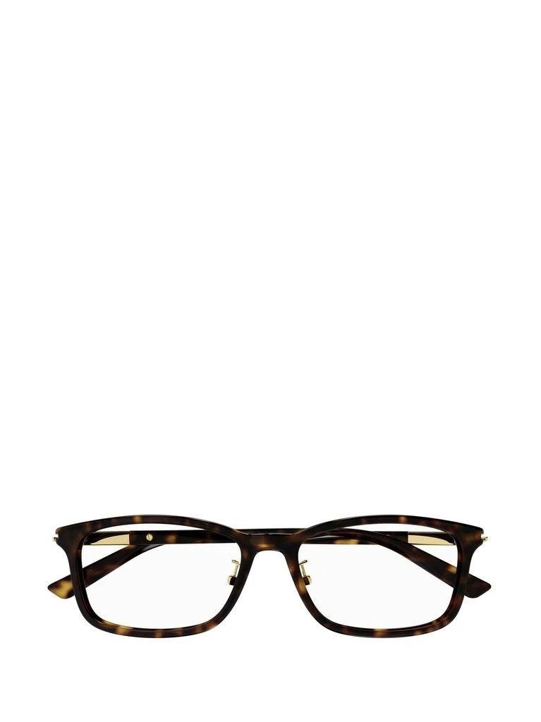 商品Gucci|Gucci Eyewear Rectangular Frame Glasses,价格¥2218,第1张图片