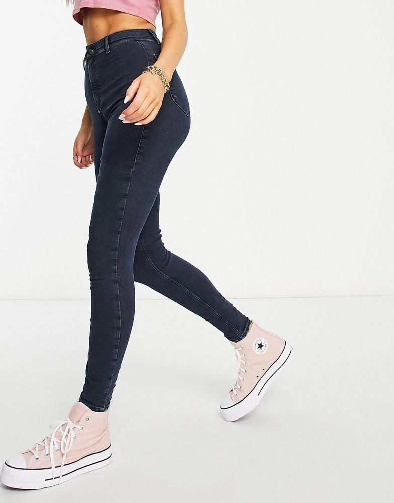 商品Topshop|Topshop Joni jean in blue black,价格¥152,第4张图片详细描述