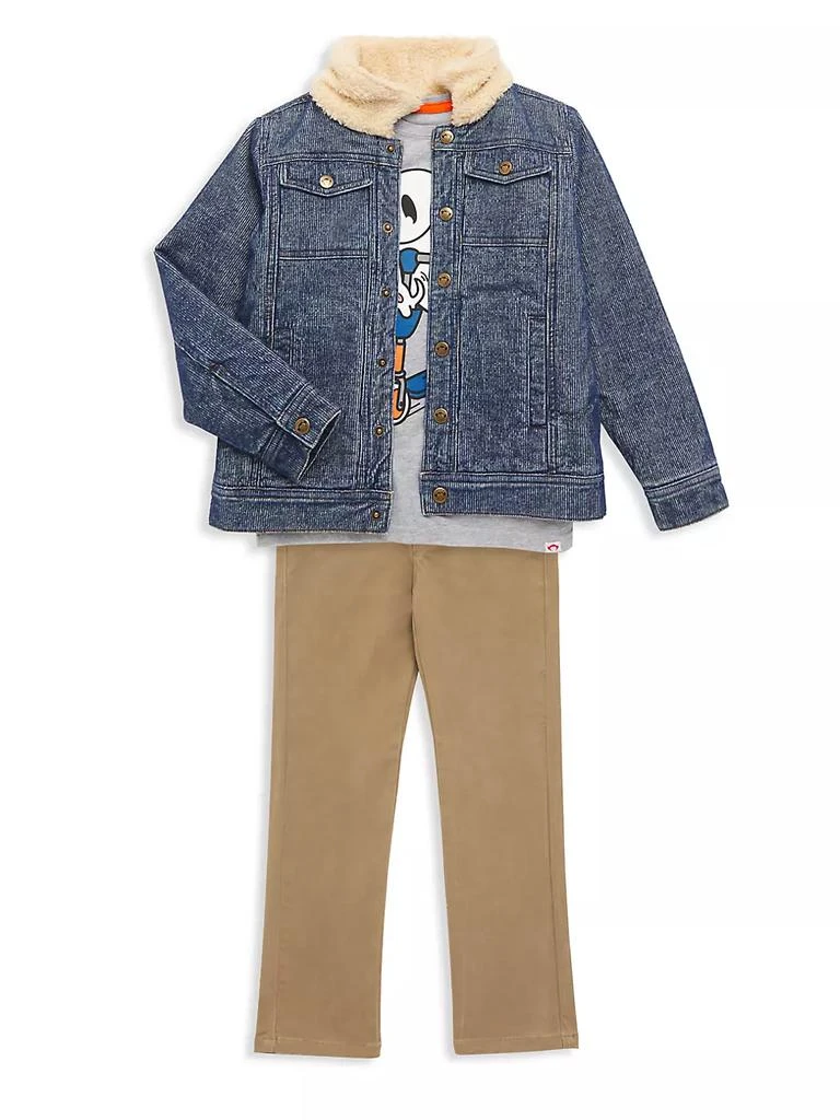 商品Appaman|Little Boy's & Boy's Heritage Corduroy Sherpa Trim Jacket,价格¥215,第2张图片详细描述