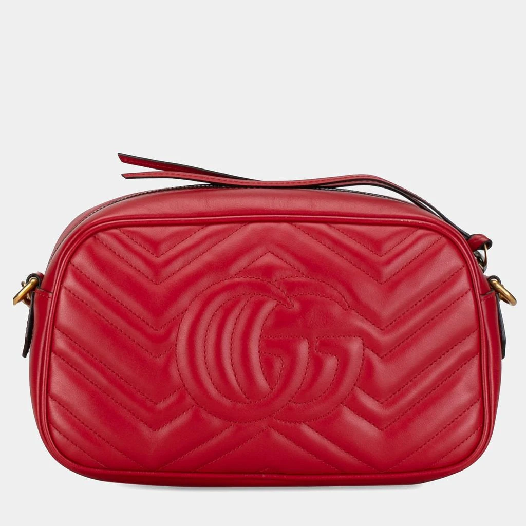商品[二手商品] Gucci|Gucci Small GG Marmont Matelasse Crossbody Bag,价格¥11591,第3张图片详细描述