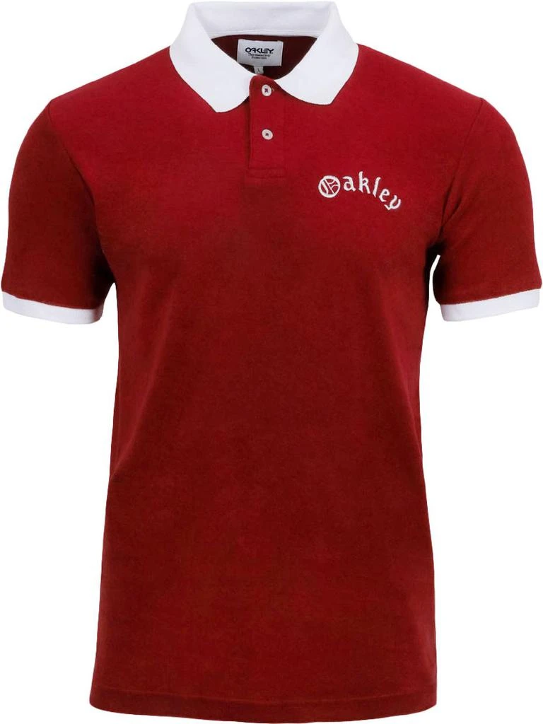 商品Oakley|Mens Terry Cloth Short Sleeve Polo Shirt,价格¥167,第1张图片