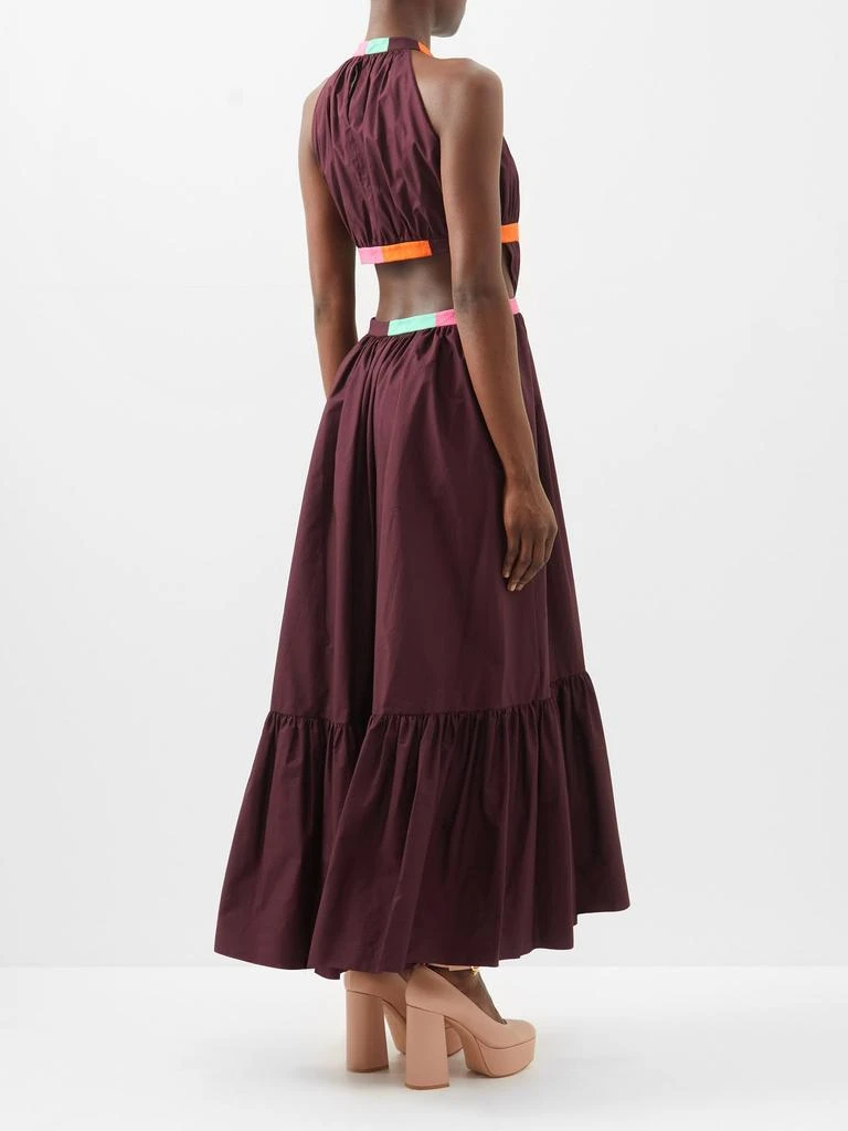 商品ROKSANDA|Niesha cutout-back cotton halterneck dress,价格¥5741,第5张图片详细描述