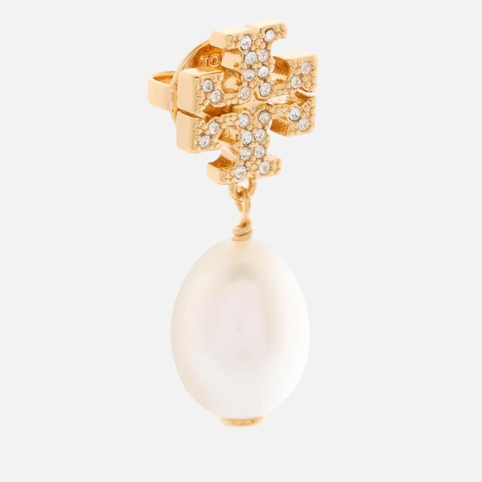 商品Tory Burch|Tory Burch Kira 18K Gold-Plated Pearl Earrings,价格¥1098,第2张图片详细描述