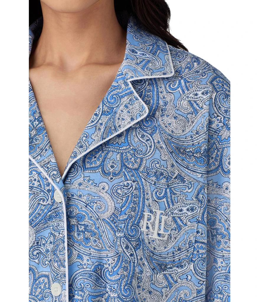 商品Ralph Lauren|Essentials Bingham Knits Capri PJ Set,价格¥586,第3张图片详细描述
