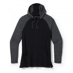 商品SmartWool|Smartwool - Womens Thermal Merino Drape Neck Hoodie Plus - 2X Black Dot,价格¥1071,第1张图片