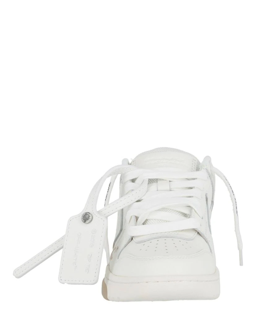 商品Off-White|女式  Out of Office 低帮休闲鞋 小牛皮板鞋 白色,价格¥2167,第4张图片详细描述