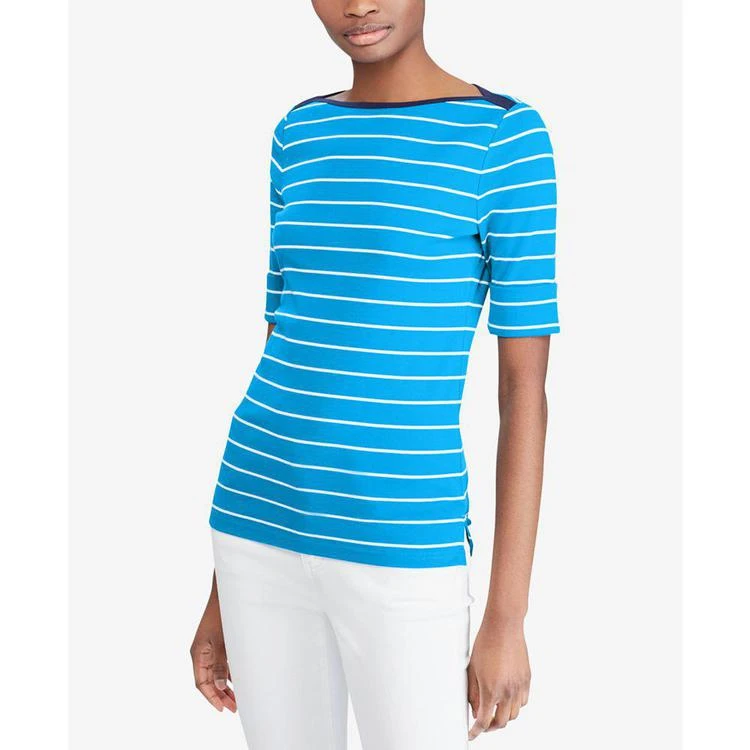 商品Ralph Lauren|Petite Striped T-Shirt,价格¥186,第2张图片详细描述