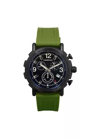 商品Morphic|M93 Series Chronograph Strap Watch W Date,价格¥755,第1张图片