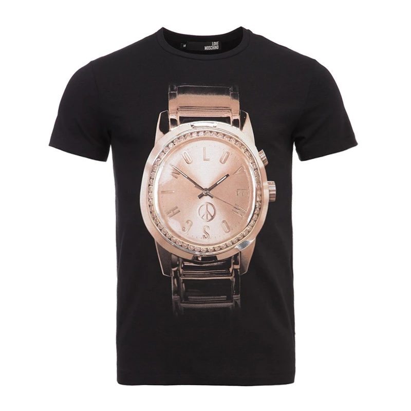 Moschino 莫斯奇诺 男士棉质短袖T恤  M44447T-E1514-C74 商品