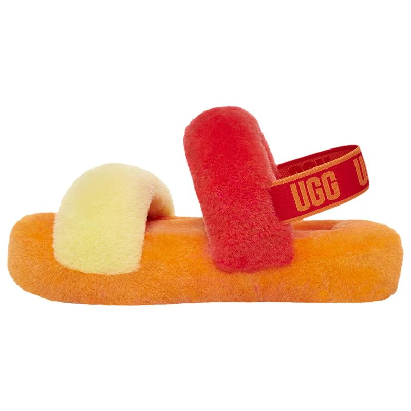 商品UGG|UGG Oh Yeah Slide - Girls' Preschool,价格¥314,第2张图片详细描述