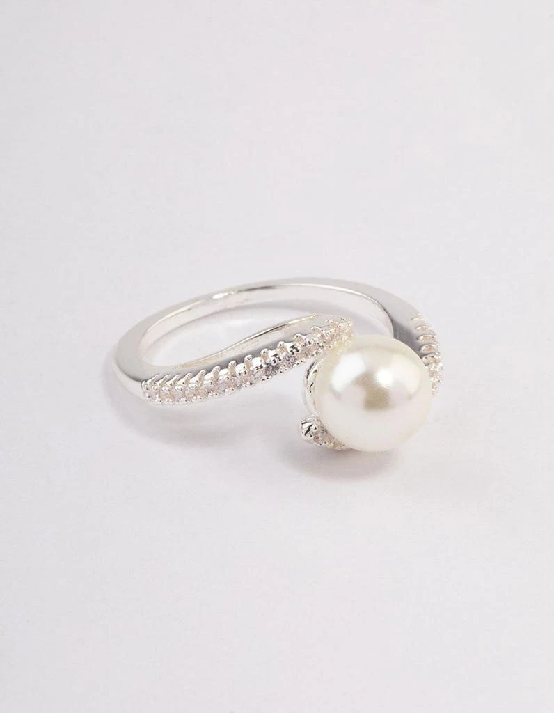 商品Lovisa|Silver Plated Wrapped Pearl Ring,价格¥108,第1张图片