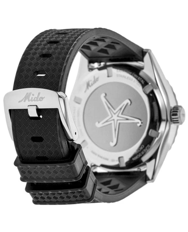 商品MIDO|Mido Ocean Star Decompression Worldtimer Black Dial Rubber Strap Men's Watch M026.829.17.051.00,价格¥6855,第4张图片详细描述