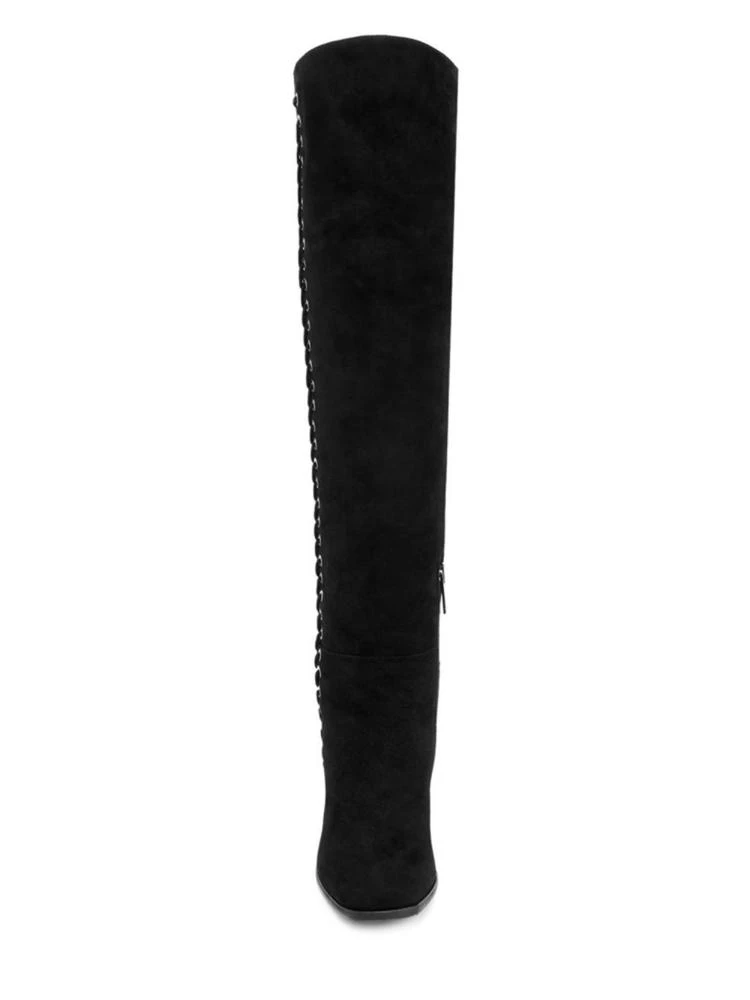 商品Aquatalia|Lucrezia Leather Knee-High Boots,价格¥2684,第4张图片详细描述