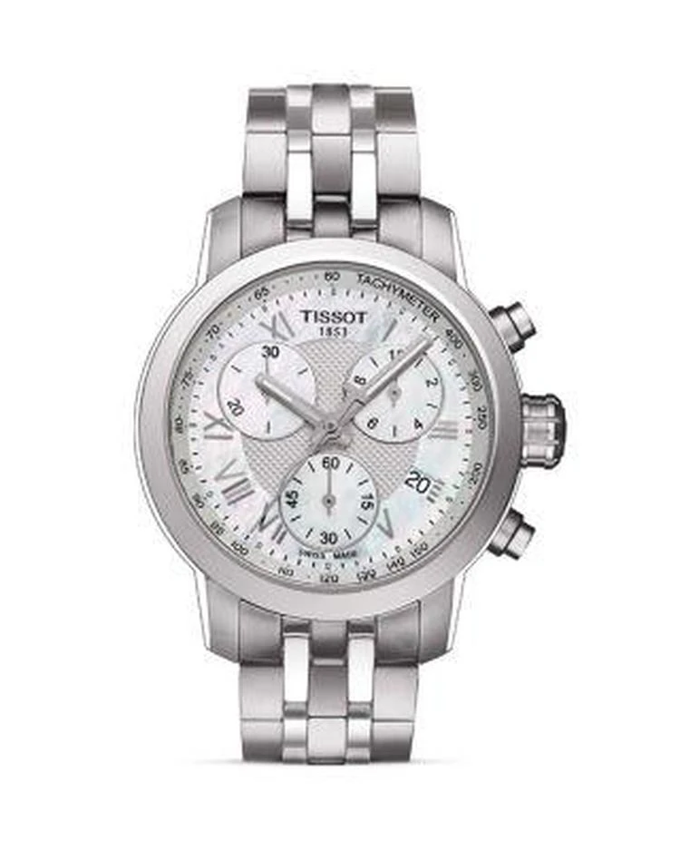 商品Tissot|PRC 200 Women's Quartz Chronograph Watch, 34mm,价格¥4160,第1张图片