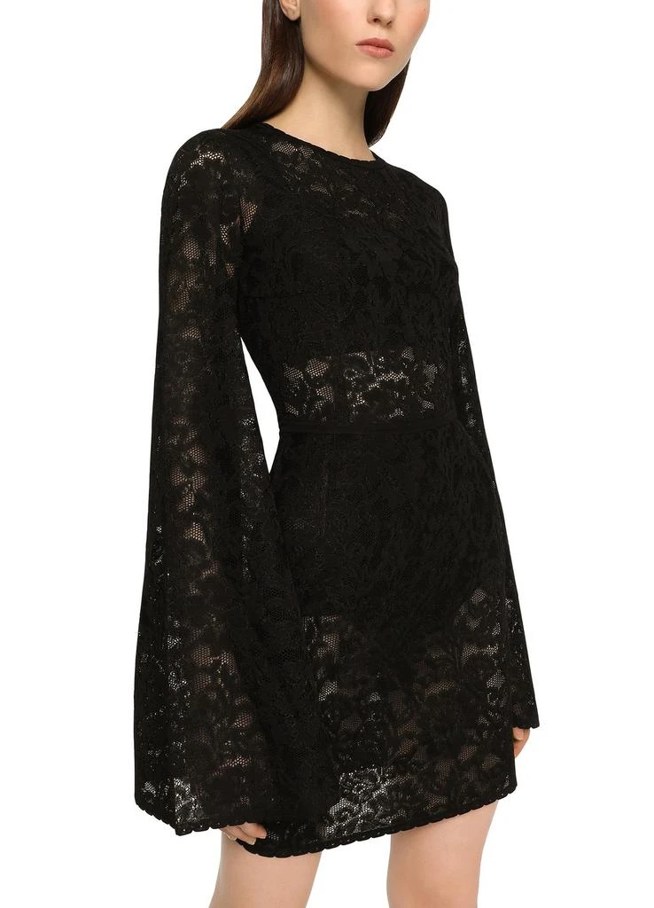 商品Dolce & Gabbana|短款蕾丝缝线连衣裙,价格¥26441,第2张图片详细描述