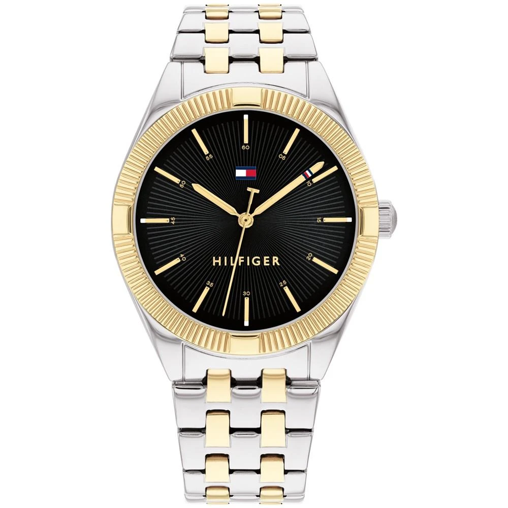 商品Tommy Hilfiger|Women's Two-tone Stainless Steel Bracelet Watch 34mm,价格¥545,第1张图片