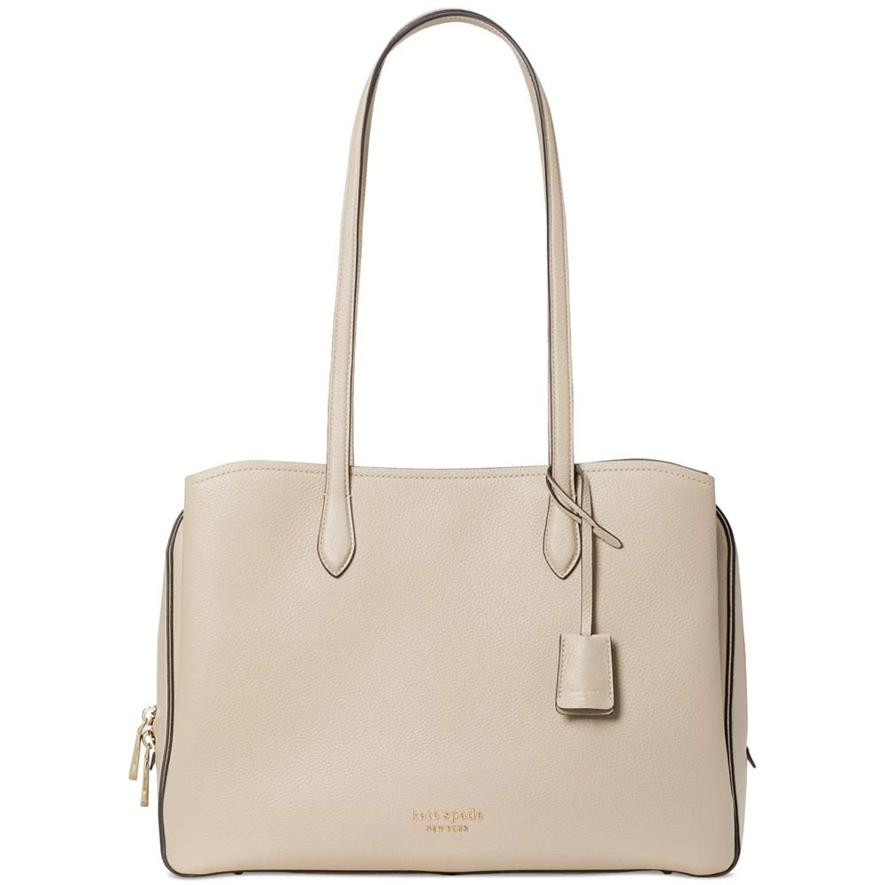 商品Kate Spade|Hudson Pebbled Leather Large Work Tote,价格¥1821,第1张图片