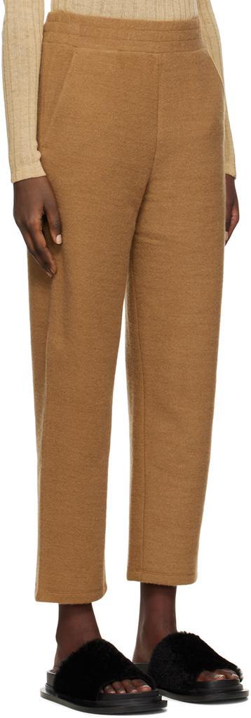 商品Max Mara|Brown Beira Lounge Pants,价格¥2428,第4张图片详细描述