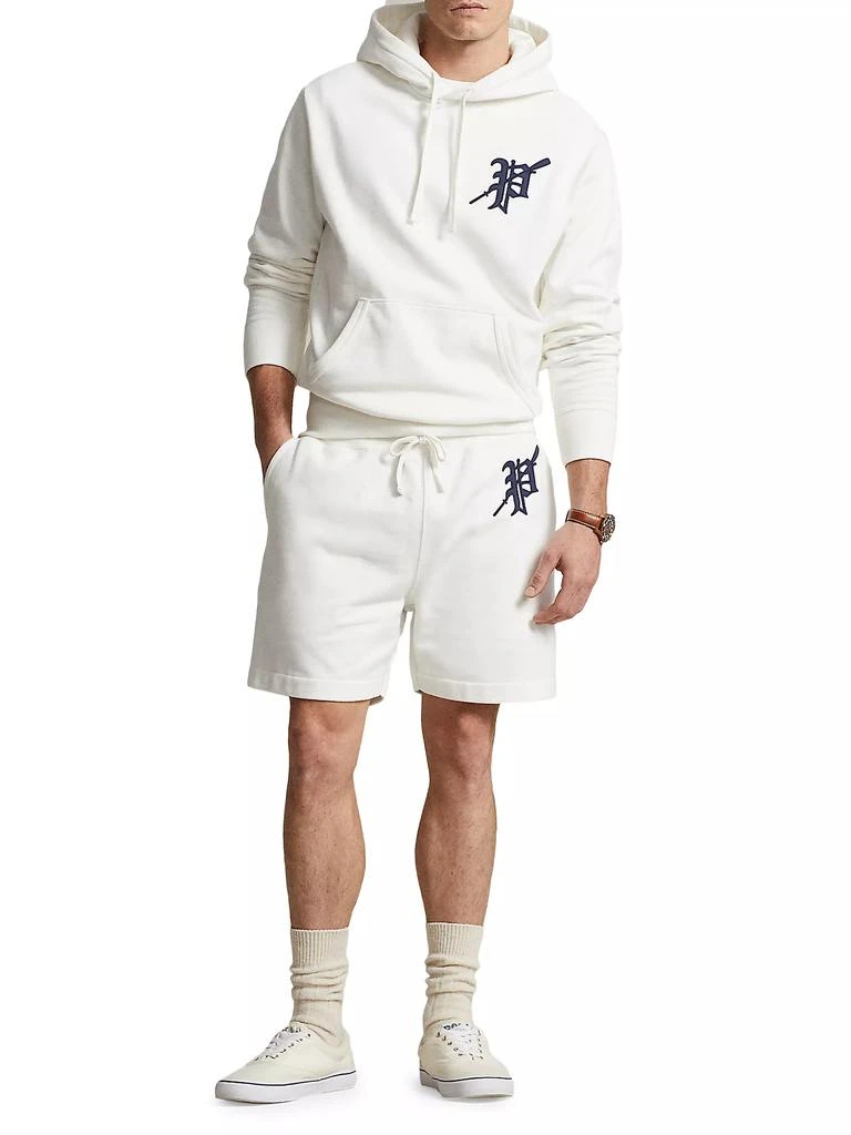 商品Ralph Lauren|Logo Cotton-Blend Fleece Shorts,价格¥626,第2张图片详细描述