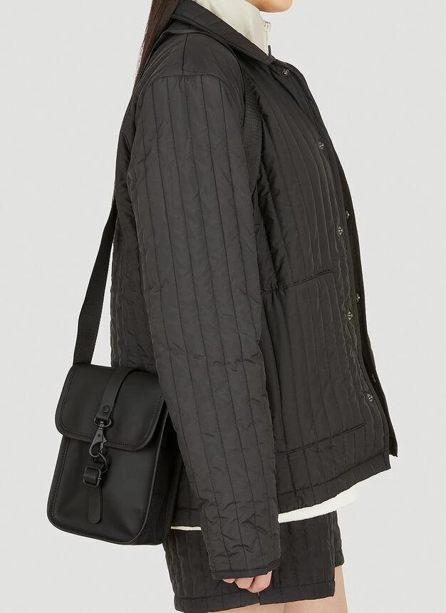 商品RAINS|Flight Crossbody Bag in Black,价格¥336,第2张图片详细描述
