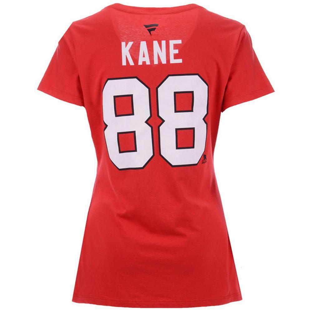 商品Authentic NHL Apparel|Fanatics Women's Patrick Kane Chicago Blackhawks Player T-Shirt,价格¥238,第4张图片详细描述
