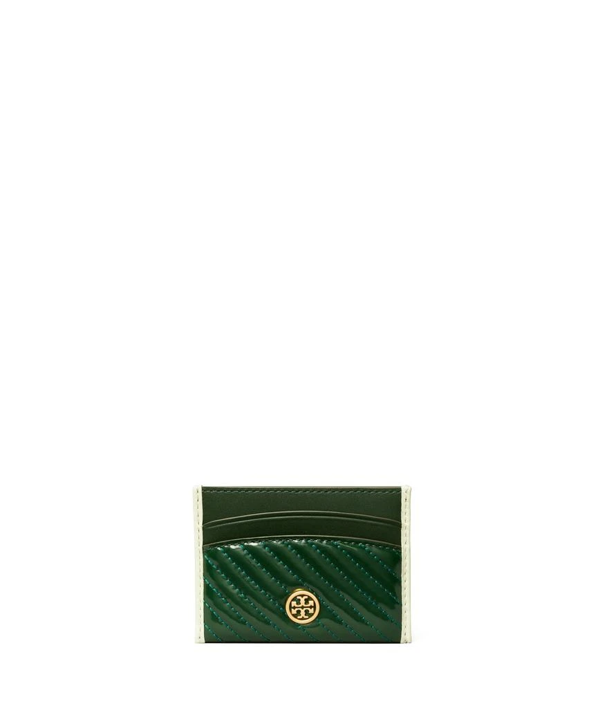 商品Tory Burch|Robinson Patent Puffy Quilted Card Case,价格¥733,第1张图片