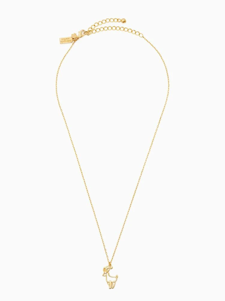 商品Kate Spade|摩羯座星座项链,价格¥304,第3张图片详细描述