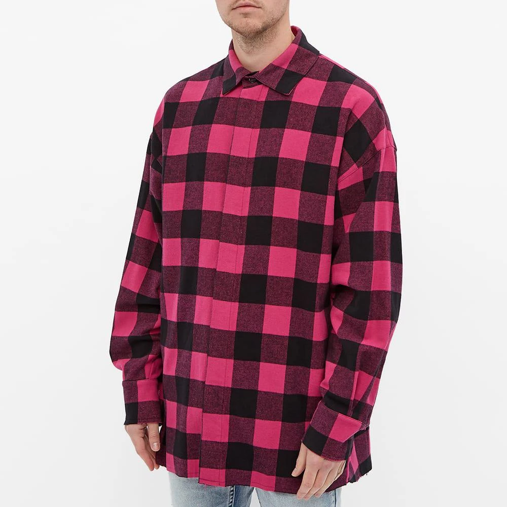 商品Palm Angels|Palm Angels Curved Logo Overshirt,价格¥1956,第4张图片详细描述