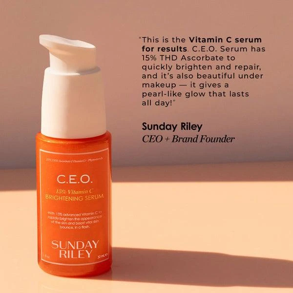 Sunday Riley C.E.O. 15% Vitamin C Brightening Serum 1 fl. oz 商品