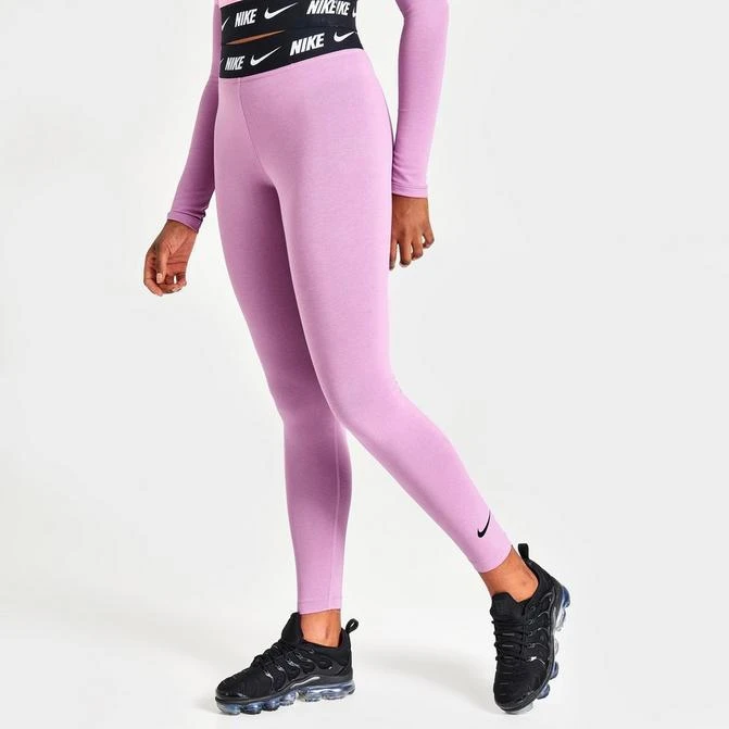 商品NIKE|Women's Nike Sportswear Club High-Waisted Leggings,价格¥189,第1张图片