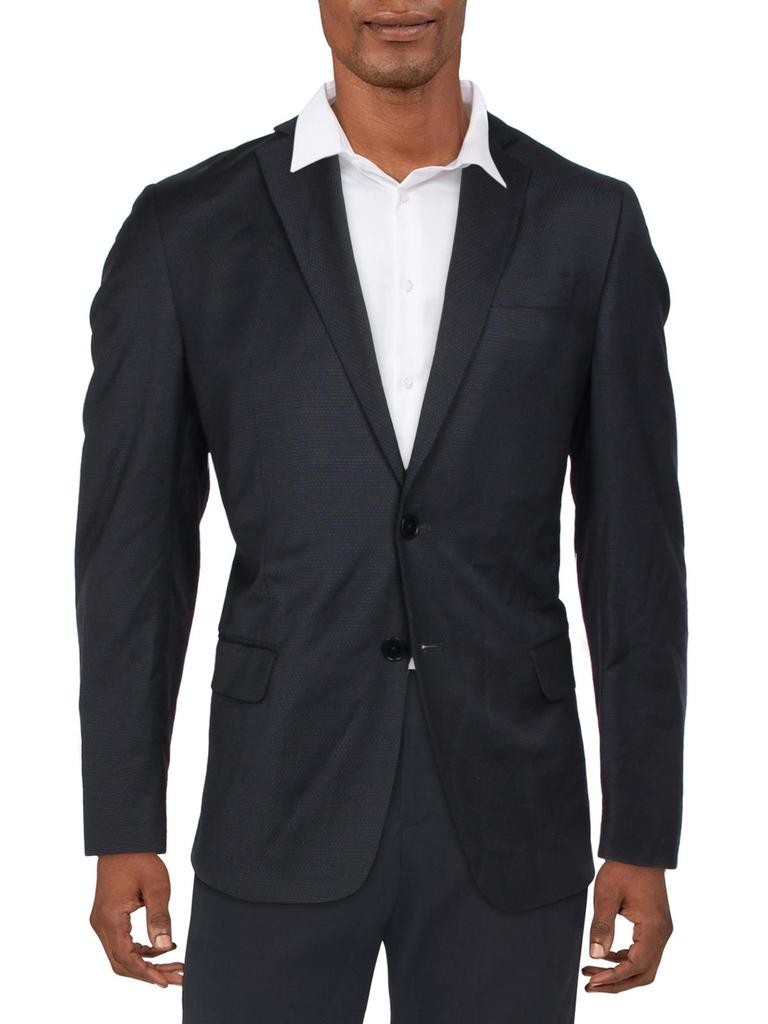 Mens Formal Suit Separates Two-Button Blazer商品第1张图片规格展示