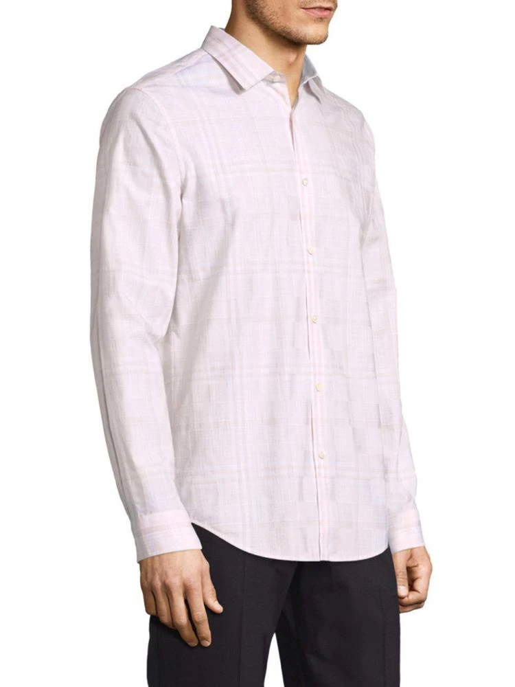 商品Theory|Murray Dada Plaid Button-Down Shirt,价格¥1462,第3张图片详细描述