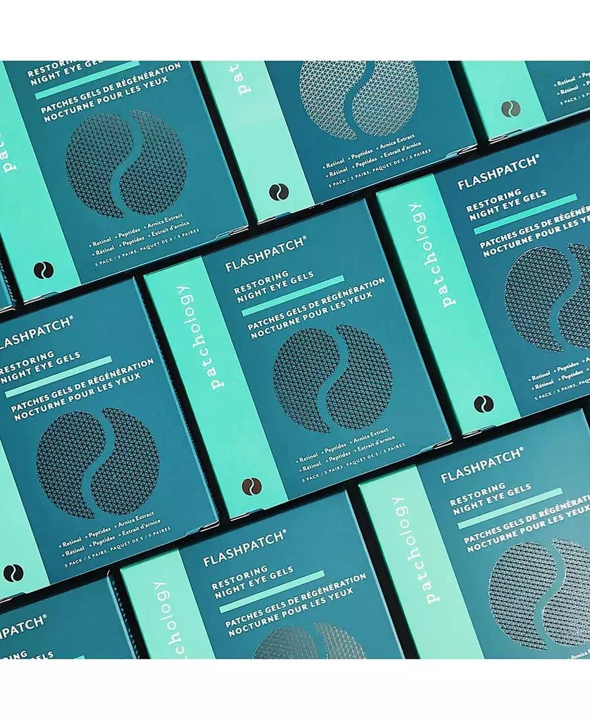 商品Patchology|FlashPatch Restoring Night Eye Gels, 5pk,价格¥164,第3张图片详细描述