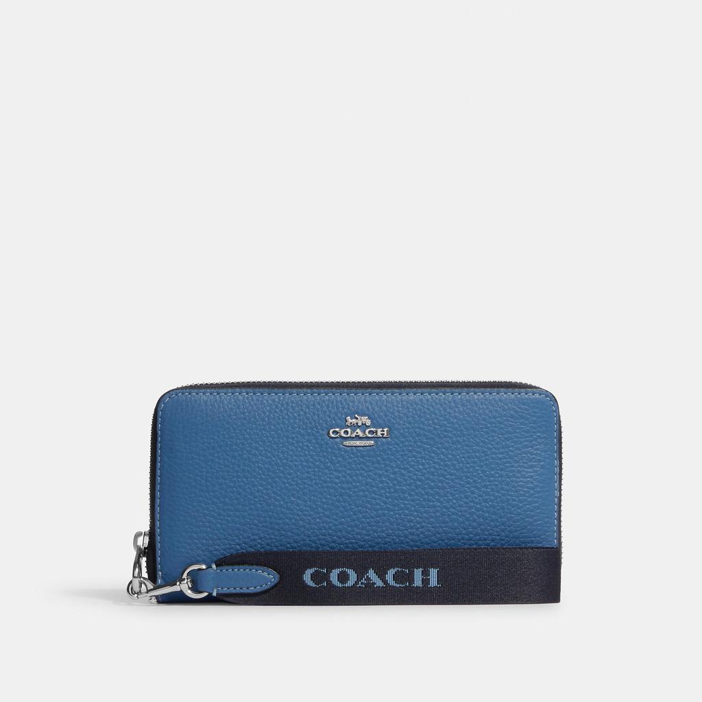 Coach Outlet Long Zip Around Wallet商品第1张图片规格展示