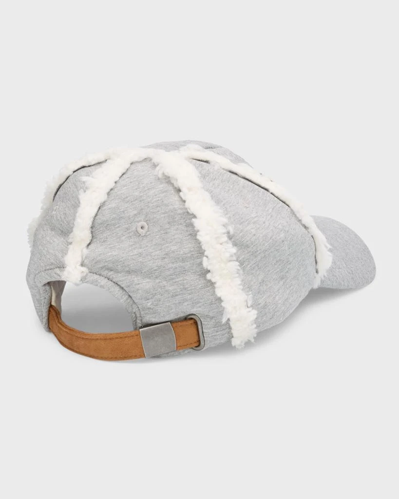 商品UGG|Logo Fleece Baseball Cap,价格¥227,第2张图片详细描述