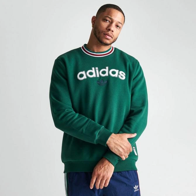 商品Adidas|Men's adidas Originals Collegiate Crewneck Sweatshirt,价格¥259,第3张图片详细描述