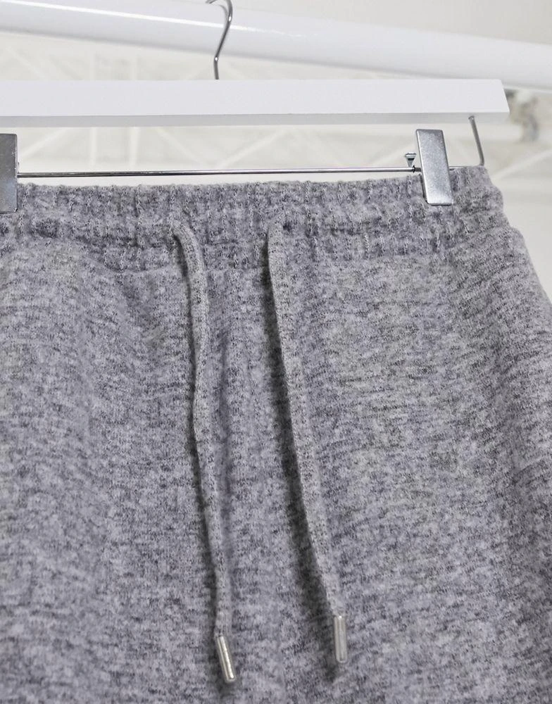 商品ASOS|ASOS DESIGN Tall supersoft slim leg jogger in grey marl,价格¥84,第3张图片详细描述