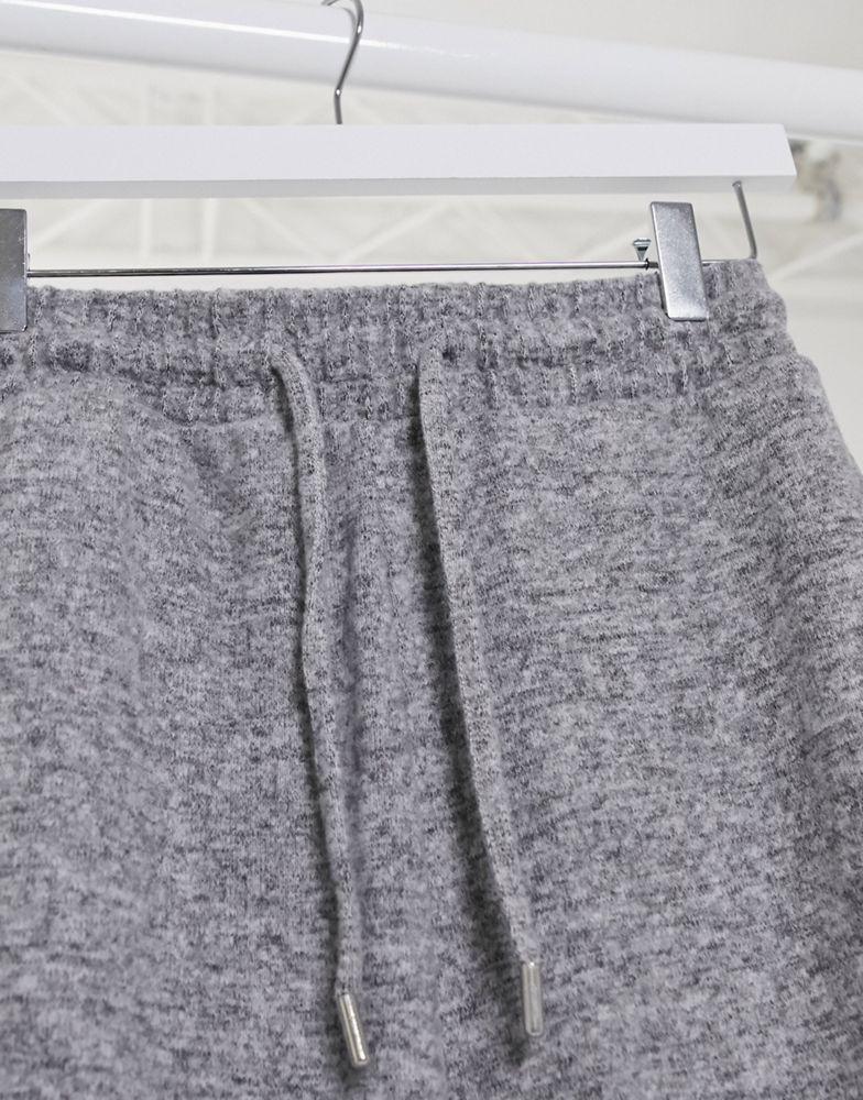 商品ASOS|ASOS DESIGN Tall supersoft slim leg jogger in grey marl,价格¥81,第5张图片详细描述