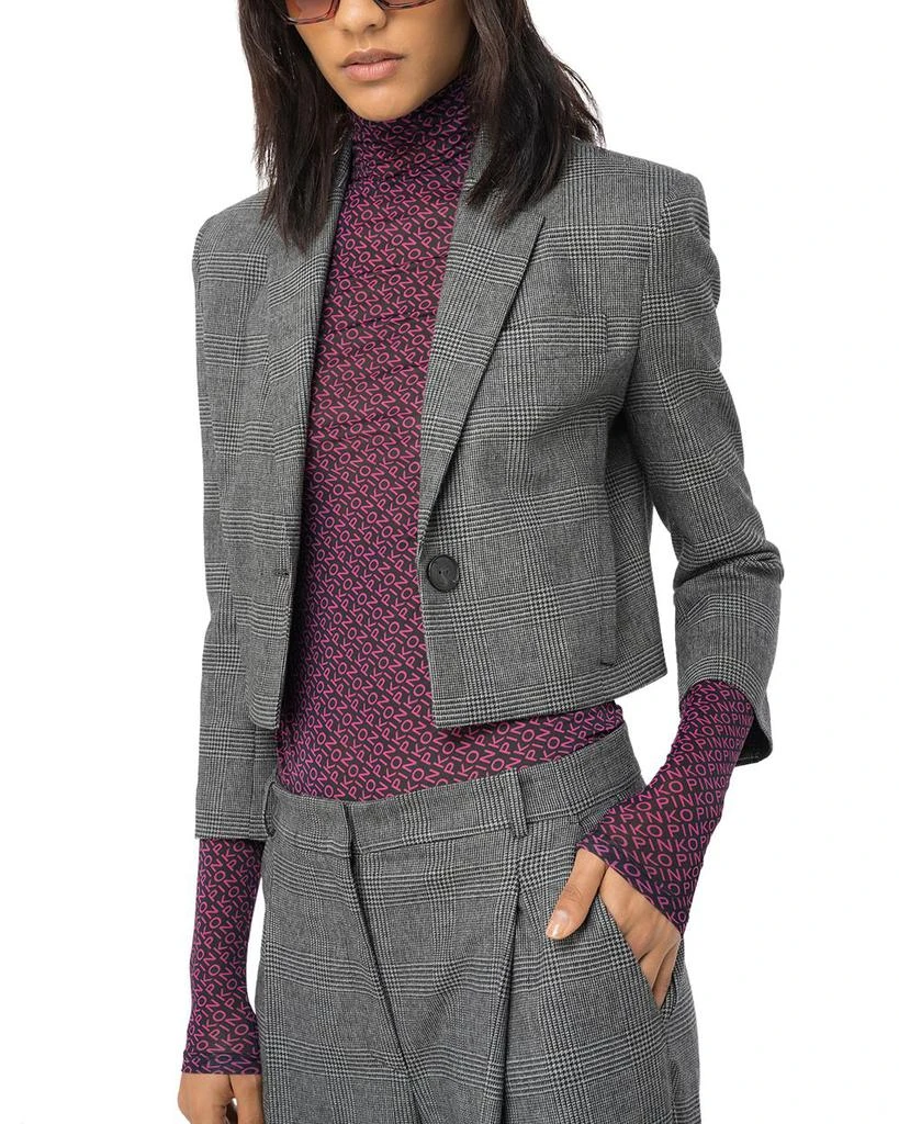 商品PINKO|Cropped Blazer,价格¥3504,第1张图片