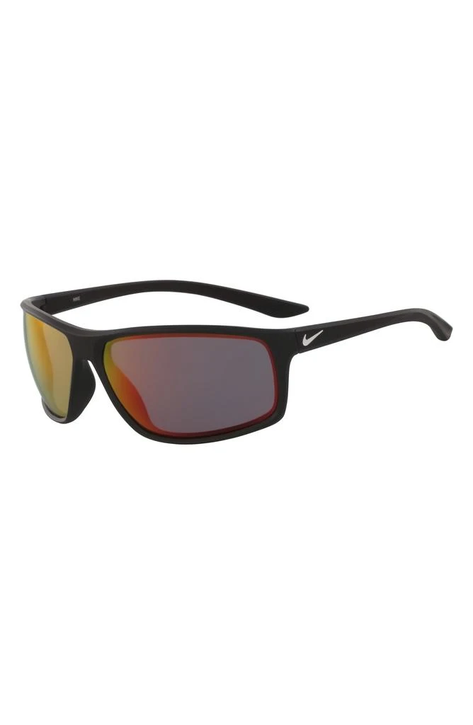 商品NIKE|Adrenaline 66mm Oversize Rectangle Sport Wrap Sunglasses,价格¥375,第2张图片详细描述