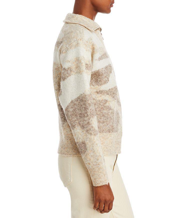 商品AQUA|Camo Pattern Knit Sweater - 100% Exclusive,价格¥652,第6张图片详细描述
