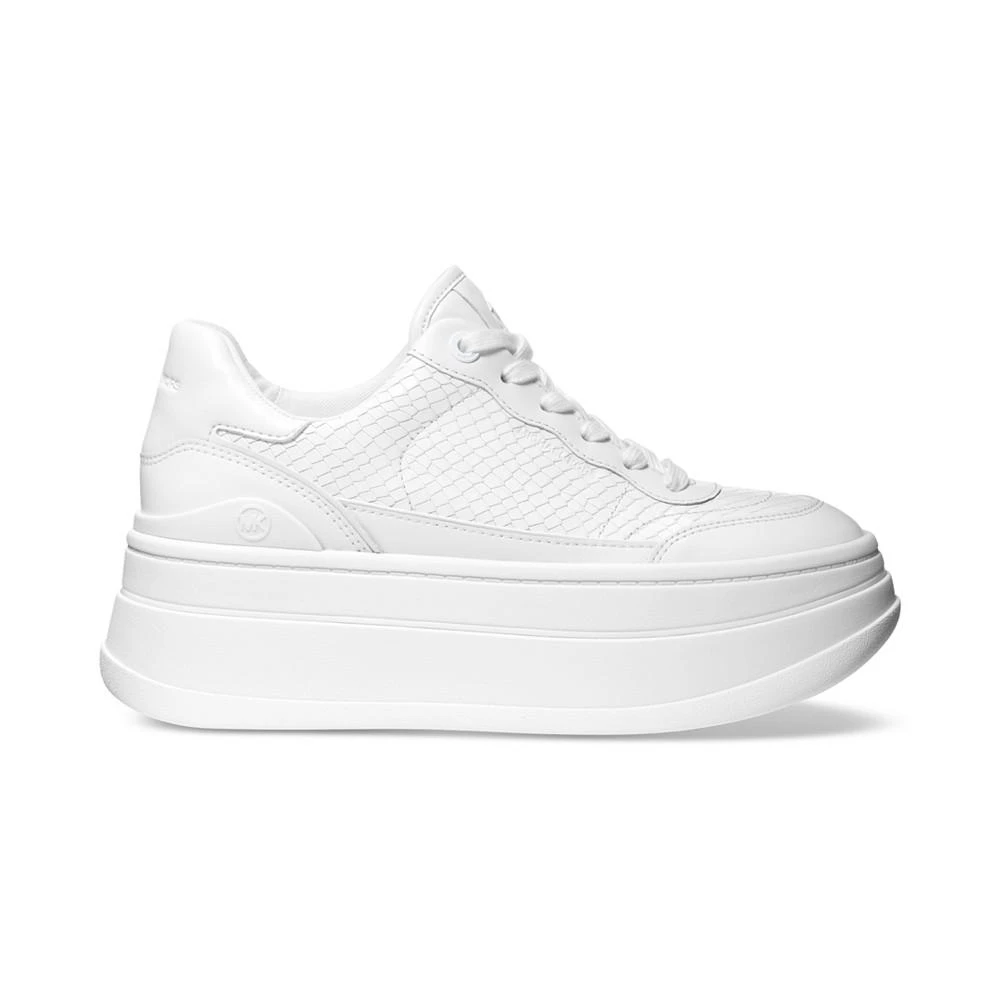 商品Michael Kors|Women's Hayes Lace-Up Platform Sneakers,价格¥1435,第2张图片详细描述