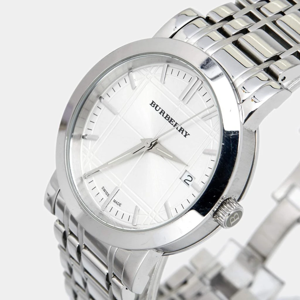 商品[二手商品] Burberry|Burberry Silver Stainless Steel Heritage BU1350 Men's Wristwatch 38 mm,价格¥1287,第2张图片详细描述