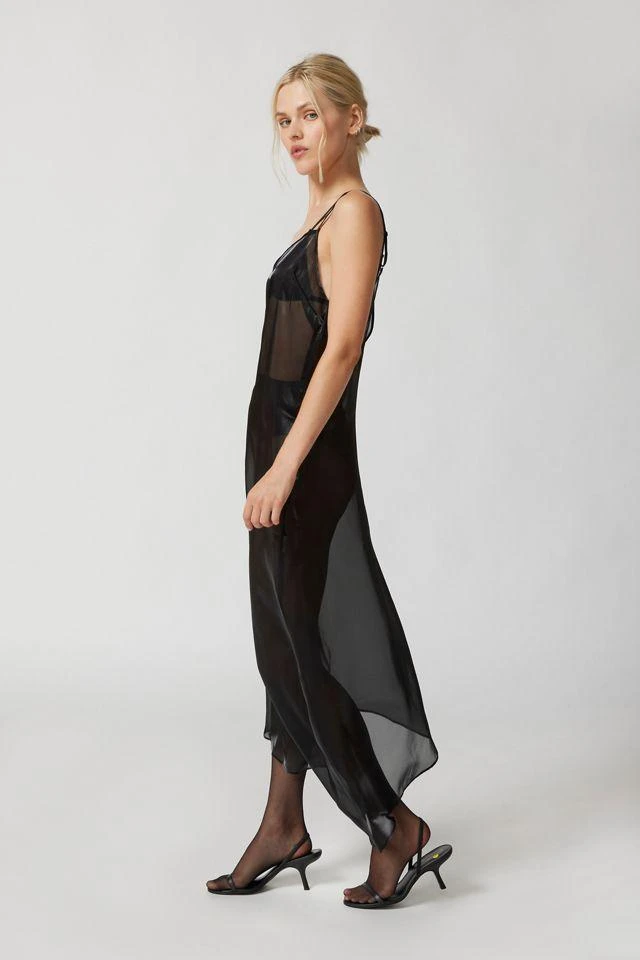 商品Urban Outfitters|UO Morgan Sheer Midi Dress,价格¥229,第3张图片详细描述